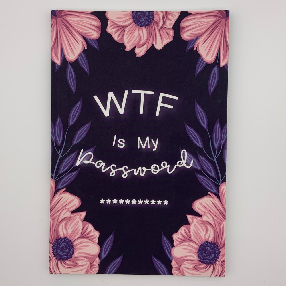 New WTF Is My Password book